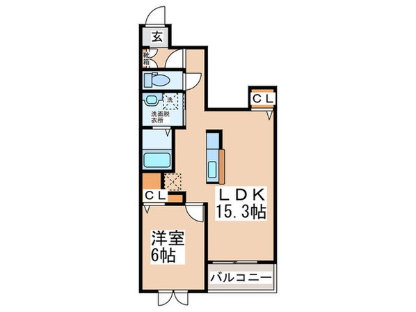 フルールラズリンの物件間取画像